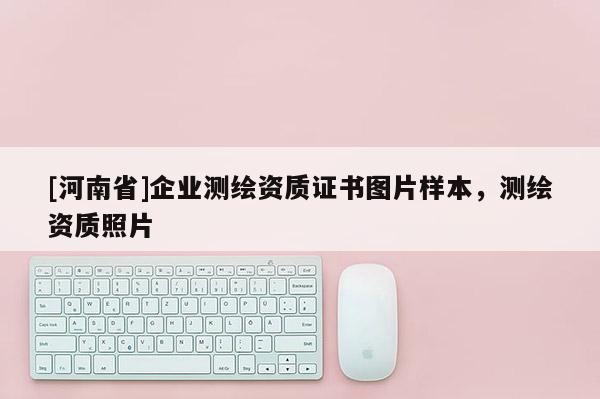 [河南省]企業(yè)測繪資質(zhì)證書圖片樣本，測繪資質(zhì)照片