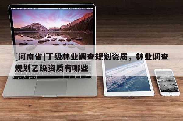 [河南省]丁級(jí)林業(yè)調(diào)查規(guī)劃資質(zhì)，林業(yè)調(diào)查規(guī)劃乙級(jí)資質(zhì)有哪些
