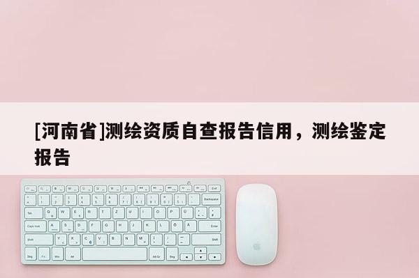 [河南省]測(cè)繪資質(zhì)自查報(bào)告信用，測(cè)繪鑒定報(bào)告