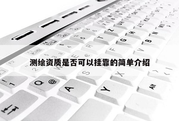 測繪資質(zhì)是否可以 *** 的簡單介紹