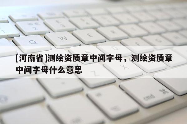 [河南省]測(cè)繪資質(zhì)章中間字母，測(cè)繪資質(zhì)章中間字母什么意思